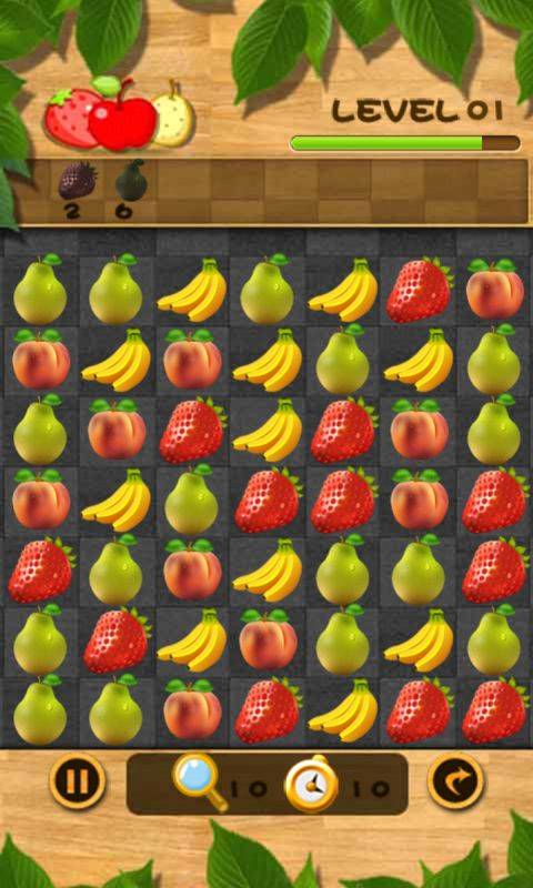 彩色水果对对碰