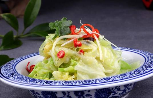 凉拌包菜