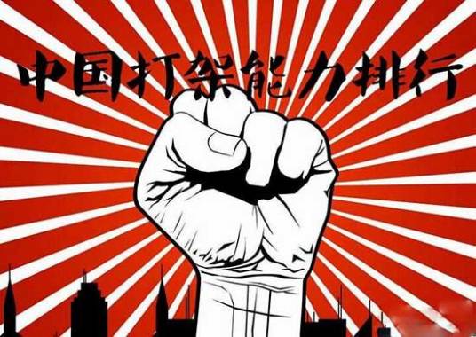 全国打架能力排行榜