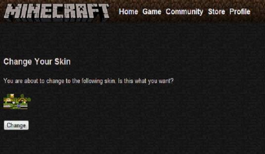 Minecraft皮肤偷取器