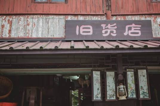 旧货店（店主淘来有价值的旧货，摆在商店里卖）
