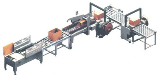 自动包装流水线