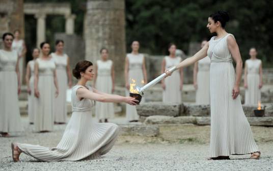 2020年东京奥运圣火采集仪式