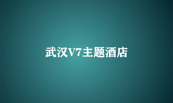 武汉V7主题酒店