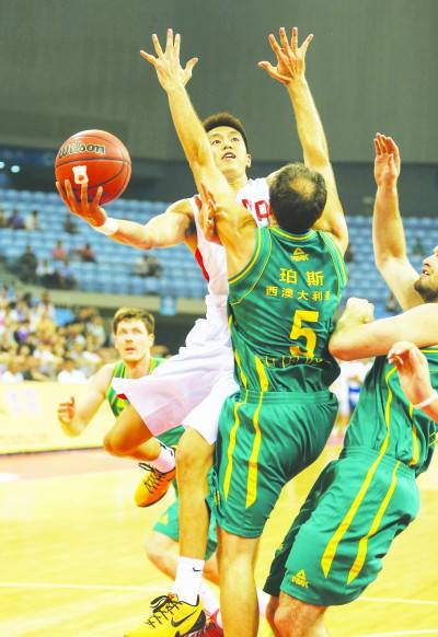 中澳男篮对抗赛