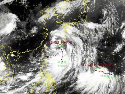 台风娜基莉（2014年第12号强热带风暴）