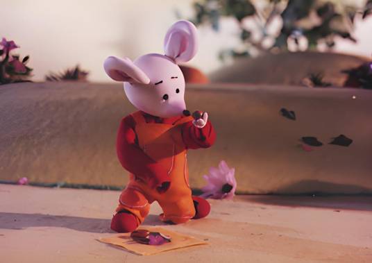 冬天里的小田鼠