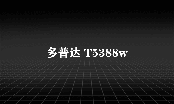 多普达 T5388w