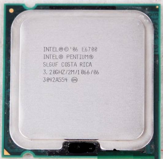 Intel 奔腾双核 E6700