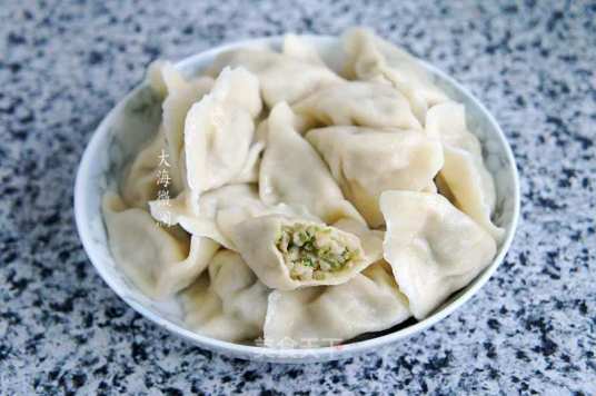 芹菜饺子