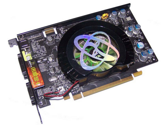 XFX讯景8600GT（T84J-UAD 黑金版）