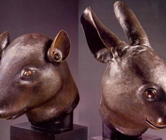 圆明园兽首拍卖