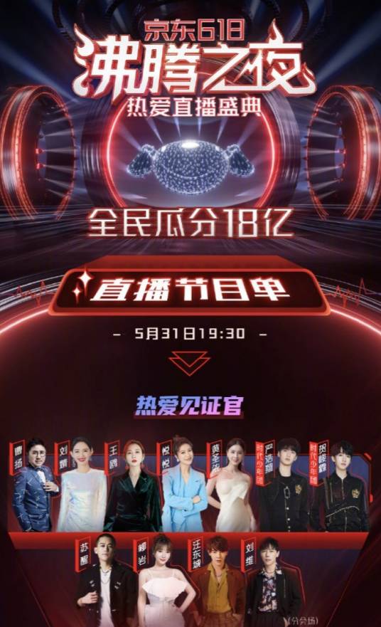京东618沸腾之夜