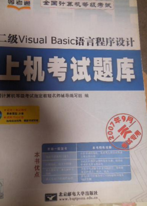 BASIC 语言程序设计教程（适用二级考试用书）