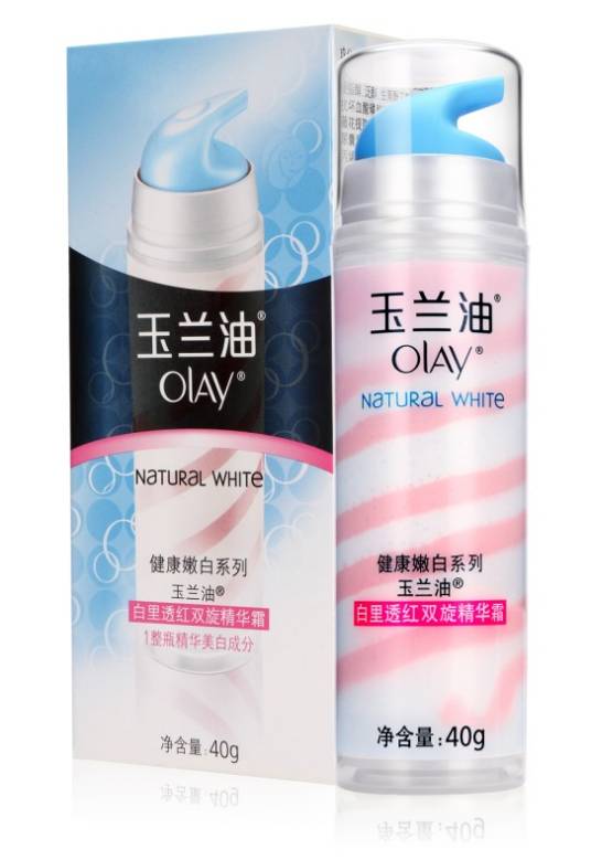 玉兰油白里透红双旋精华霜