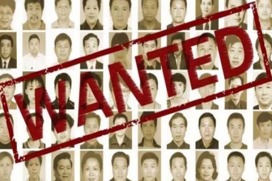 100名外逃国家工作人员的红色通缉令