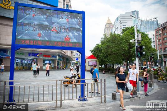 行人闯红灯抓拍系统