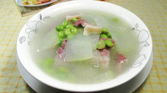 咸肉冬瓜汤