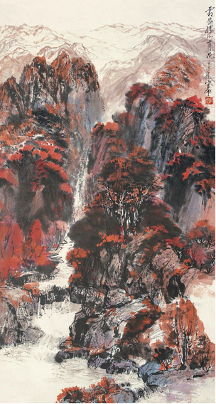 霜叶红于二月花（晚唐杜牧创作的七言绝句的诗句）