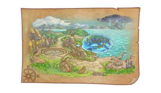 龙之秘境（游戏《洛克王国》一级场景）