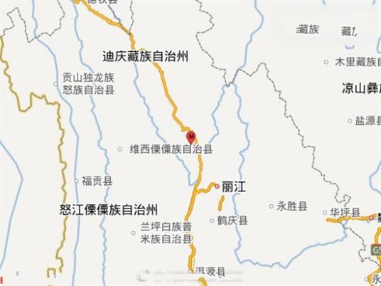 2·15香格里拉地震