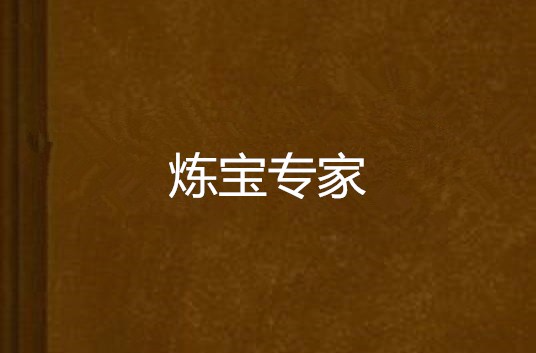 炼宝专家