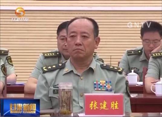 张建胜（中国人民解放军兰州军区副司令员）