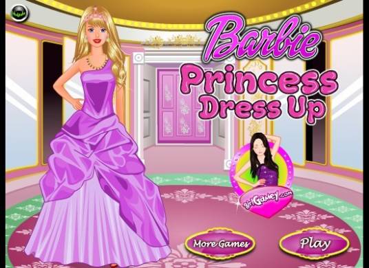 芭比公主礼服装