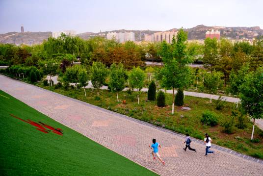 陕西府谷河滨公园