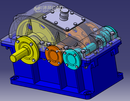 圆柱齿轮减速器