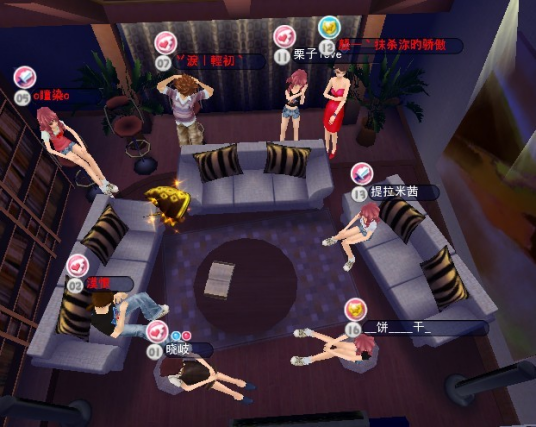 天黑请闭眼（flash小游戏）