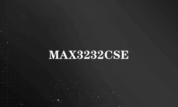 MAX3232CSE