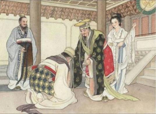 齐桓公登门访士