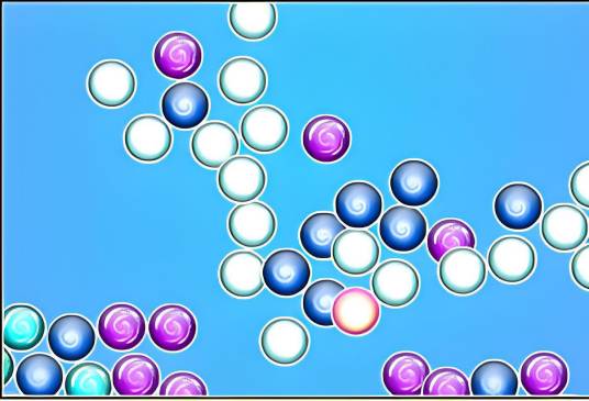 彩色小球泡泡龙