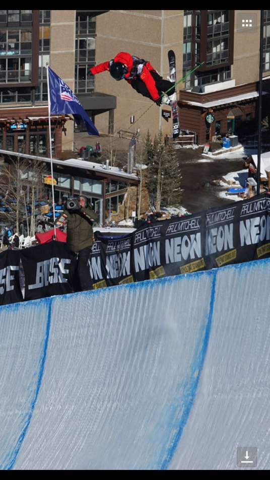 自由式滑雪U型场地