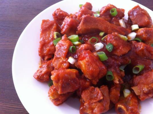 番茄酱排骨