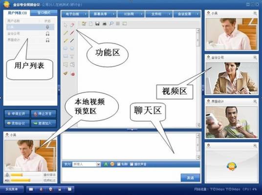金谷视频会议系统