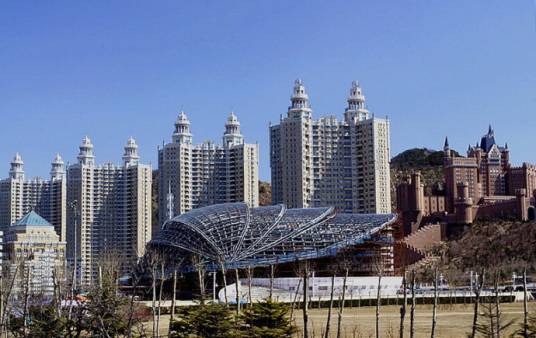 城市印象（大连一住宅小区）