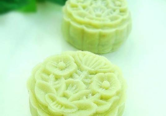 抹茶冰皮月饼