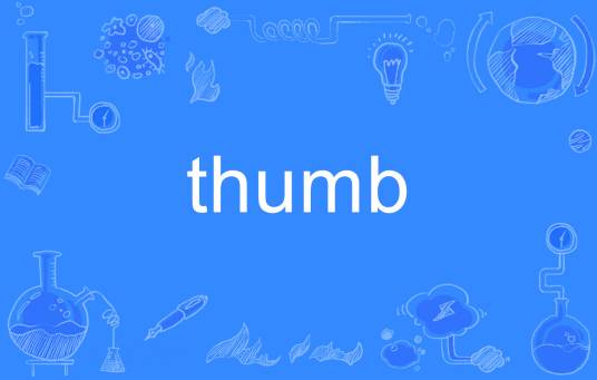 Thumb（英语单词）