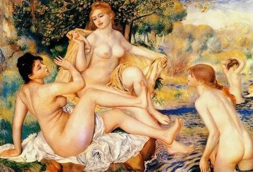 大浴女（皮耶尔·奥古斯特·雷诺阿作油画）