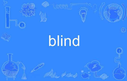 blind（英文单词）
