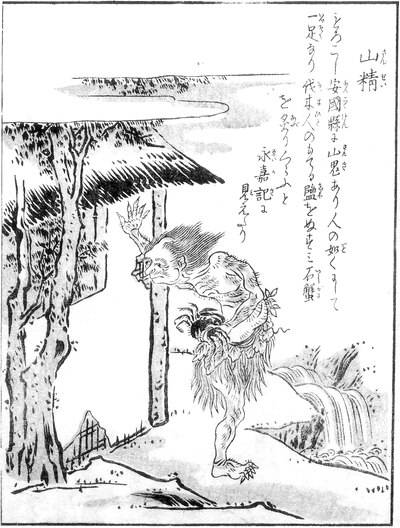 山精（传说中的山间怪兽）