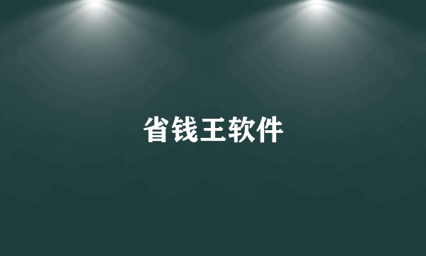 省钱王软件