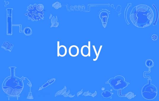 body（英语单词）