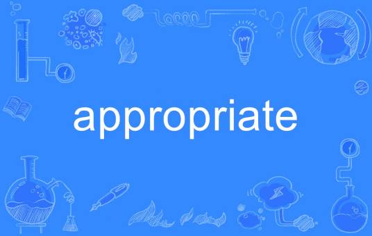 appropriate