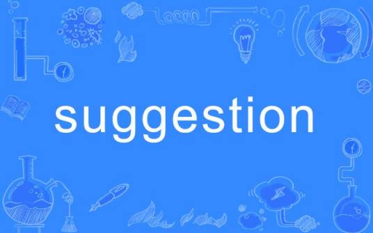 suggestion