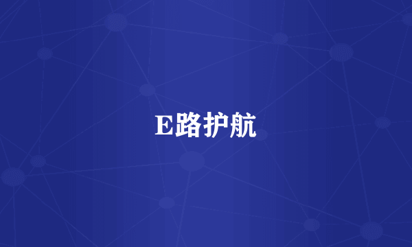 E路护航