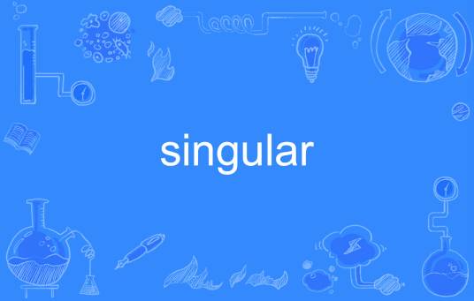 singular（英文单词）