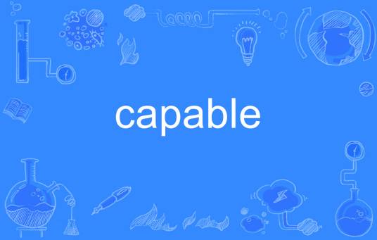 capable（英语单词）